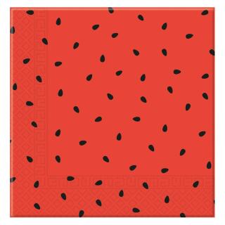 Wassermelone - 20 Servietten 33 x 33 cm