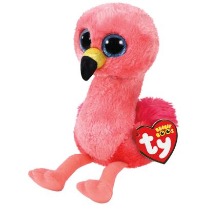 TY Beanie Boos 36848 - Gilda -  Flamingo, 15 cm