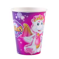 37-teiliges Party-Set Safiras - Teller Becher Servietten Tischdecke für 8 Kinder