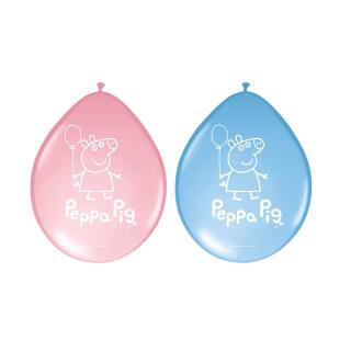 Peppa Wutz - Peppa Pig - Luftballons, 8 Stück
