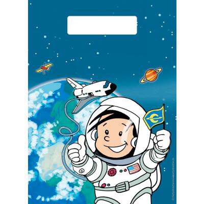 Astronaut Flo Party -  Partytüten, Geburtstagstüten, 8 Stück