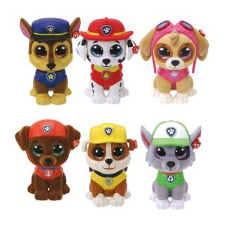 TY  Mini Boos Collectibles Paw Patrol  6 cm - Minifiguren zum Sammeln - Auswahl alle 6 Figuren