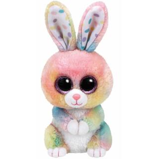 TY Beanie Boos 37212 - Hase Bubby mehrfarbig, 15 cm