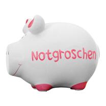 KCG Kleinschwein Keramik Sparschwein - Notgroschen -  ca....