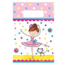 Rachel Ellen Ballerina - Partytüten aus Papier, 8...