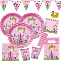 61-teiliges Party-Set - Kleine Prinzessin