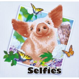 Diamond Dotz - Serie DD10 - Selfies Schwein