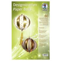 Ursus Designstreifen Paper Balls - Kugeln aus Papierstreifen - Ouverture