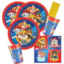 40-teiliges Party-Set Paw Patrol - Teller Becher...