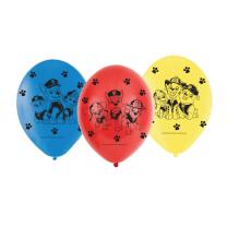 Paw Patrol - Luftballons (2), 6 Stück Design 2018