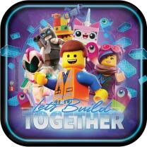 45-teiliges Party-Set Lego Movie 2 - Teller Becher...