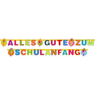 Einschulung -  Partykette - Alles Gute zum Schulanfang - 3 m