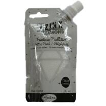 IZINK DIAMOND Glitzerfarbe 80 ml - Auswahl 02 perlmutt -...