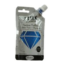 IZINK DIAMOND Glitzerfarbe 80 ml - Auswahl 48 blau