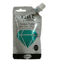 IZINK DIAMOND Glitzerfarbe 80 ml - Auswahl 56 türkis