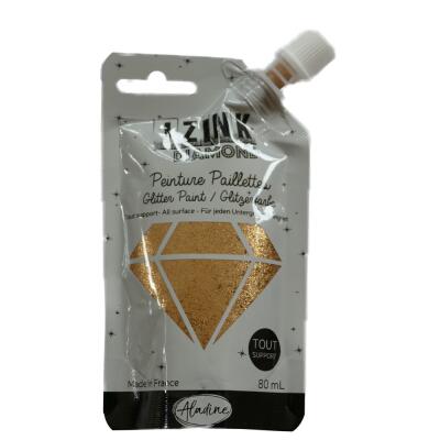 IZINK DIAMOND Glitzerfarbe 80 ml - Auswahl 94 Kupfergold - dore cuivre