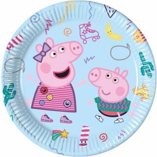 Pappteller Peppa Wutz - Peppa Pig, 8 Stück
