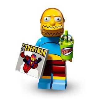 Serie 71009 Lego Simpsons 2 Minifigur  Nr.7 Comicbuchverkäufer