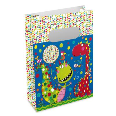 Rachel Ellen Frecher Dino - Partytüten aus Papier, 8 Stück