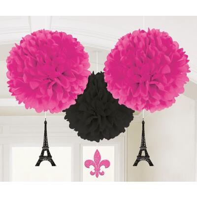 3 Papier - Pompons  - A day in Paris - 40,6  cm