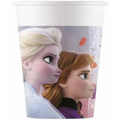 Frozen - Die Eiskönigin 2 - Pappbecher 0,2 l, 8 Stück