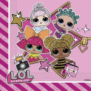 L.O.L. Surprise - 20 Servietten 33 x 33 cm (procos)