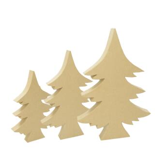 PappArt Tannenbaum Silhouette - Auswahl