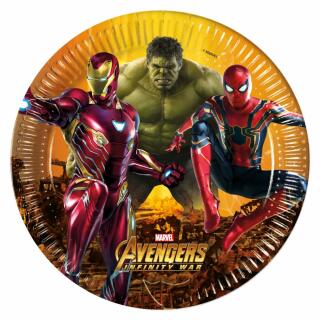 Avengers Infinity War - 8 Pappteller 23 cm