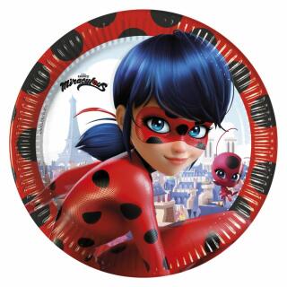 Miraculous Ladybug (procos) - 8 Teller - Pappteller 23 cm