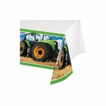 41-teiliges Party-Set Traktor - Teller Becher Servietten Tischdecke Trinkhalme  für 8 Kinder/Personen