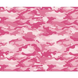 Motiv-Fotokarton Camouflage rosa (133), 300 g/m²,  49,5cm x 68cm