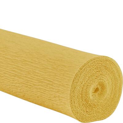 Floristenkreppp 50 x 250 cm gerollt, 160g/Rolle - 42 Farben - Made in Germany -  Auswahl hellgelb
