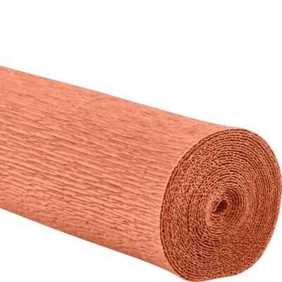 Floristenkreppp 50 x 250 cm gerollt, 160g/Rolle - 42 Farben - Made in Germany -  Auswahl lachs
