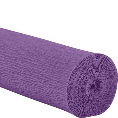 Floristenkreppp 50 x 250 cm gerollt, 160g/Rolle - 42 Farben - Made in Germany -  Auswahl pastellflieder