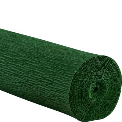 Floristenkreppp 50 x 250 cm gerollt, 160g/Rolle - 42 Farben - Made in Germany -  Auswahl apfelgrün
