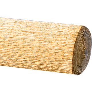 Floristenkreppp 50 x 250 cm gerollt, 160g/Rolle - 42 Farben - Made in Germany -  Auswahl gold alukaschiert