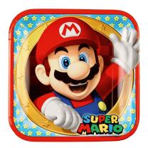 45-teiliges Party-Set Super Mario - Teller Becher...