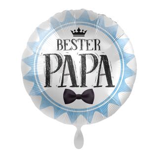 Folienballon 43 cm - Bester Papa - Fliege