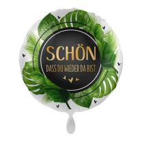 Folienballon 43 cm - Schön dass du wieder da bist -...