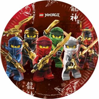 Lego Ninjago - 8  Pappteller 23 cm