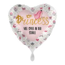 Folienballon Herz 43 cm - Princess - Viel Spaß in...