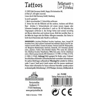 Pettersson und Findus Tattoos