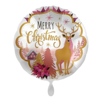 Folienballon 45 cm - Merry Christmas