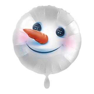 Folienballon 43 cm - Schneemann
