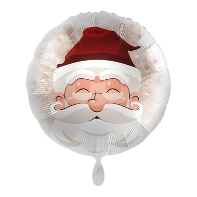 Folienballon 43 cm - Weihnachtsmann