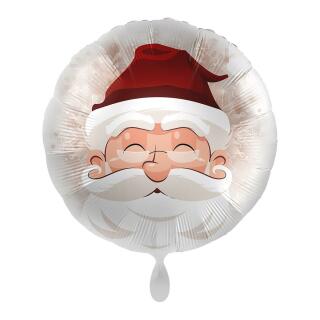 Folienballon 43 cm - Weihnachtsmann