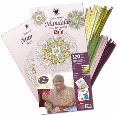 Karen Marie - Quilling Set Mandalas - 320 Teile