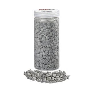 Deko-Steine in der Dose, grau,  ca. 500 g