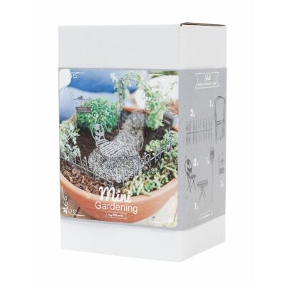 Mini Gardening Romantic Box rusty