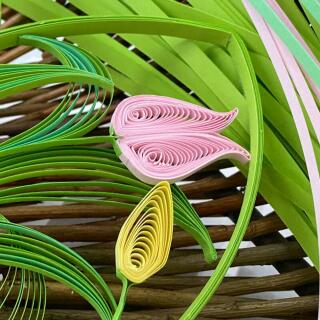 Karen Marie - Quilling Set Tulpen - 288 Teile